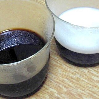 好みの甘さで簡単コーヒーゼリー